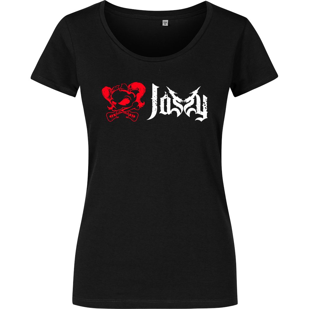 Mien Wayne Jassy J - Skull Original T-Shirt Girlshirt schwarz