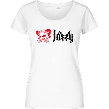 Mien Wayne Jassy J - Skull Original T-Shirt Girlshirt weiss