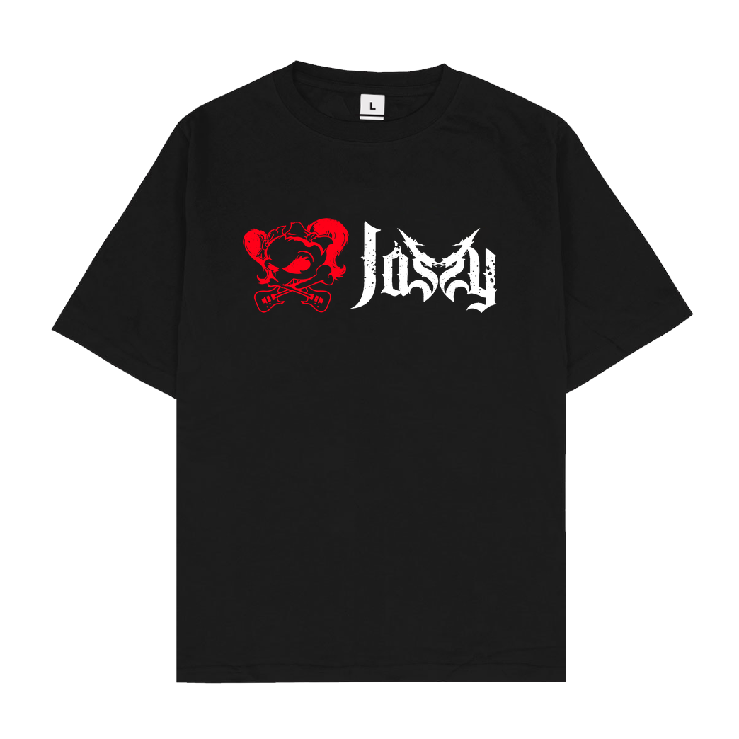 Mien Wayne Jassy J - Skull Original T-Shirt Oversize T-Shirt - Black