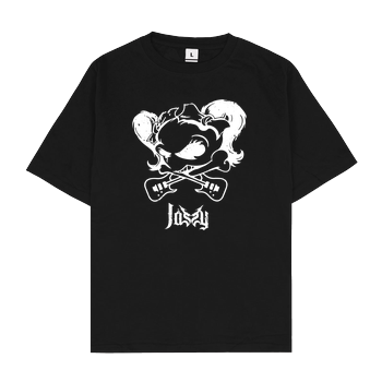 Jassy J - Skull Oversize T-Shirt - Black