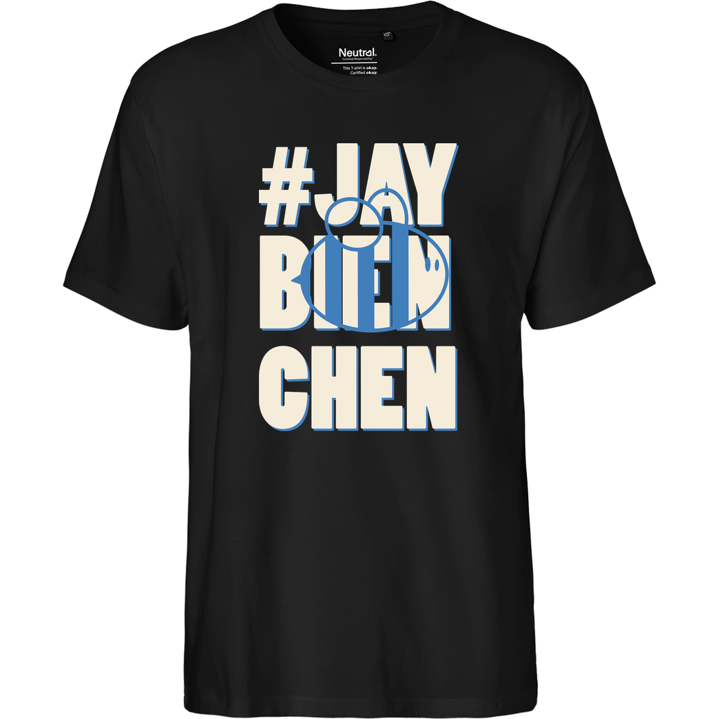 Jaybee Jaybee - Jaybienchen T-Shirt Fairtrade T-Shirt - black