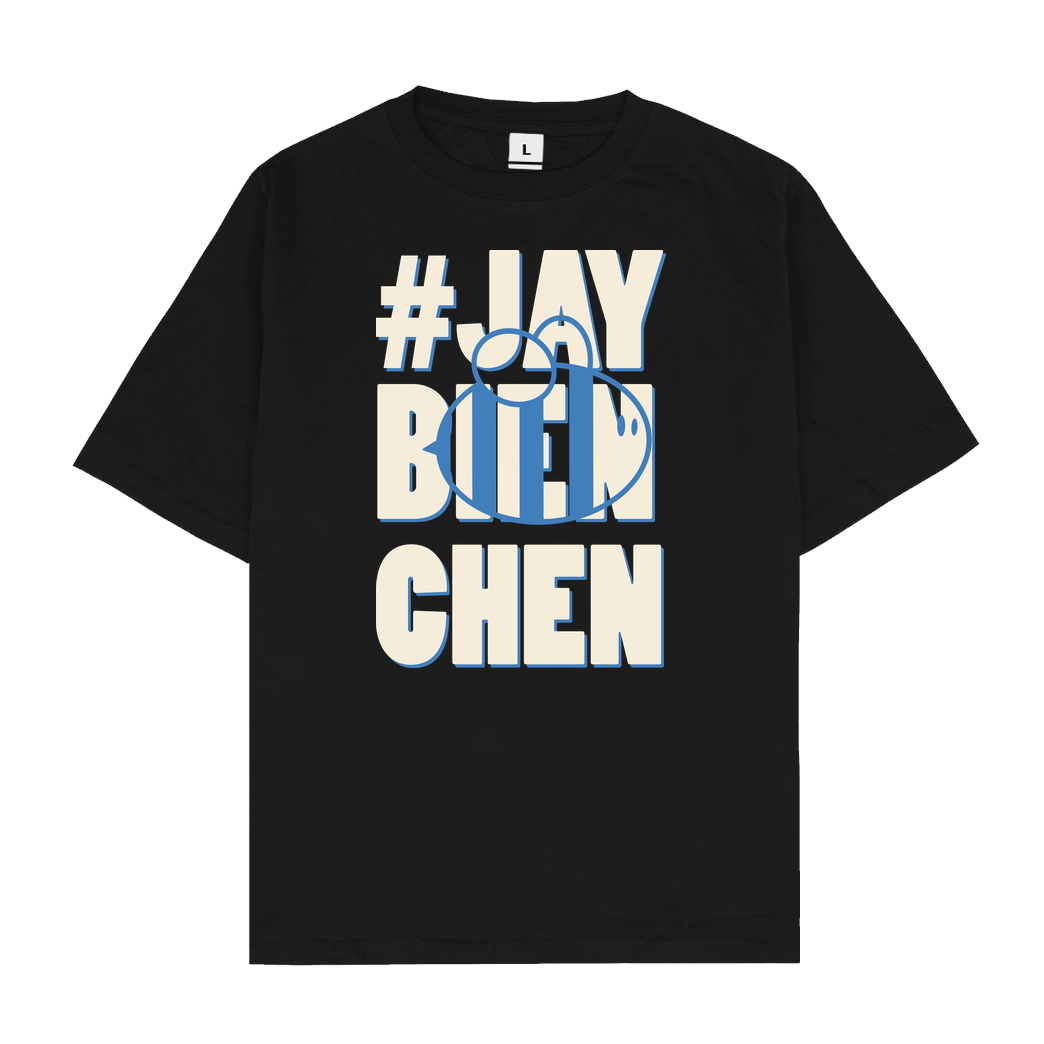 Jaybee Jaybee - Jaybienchen T-Shirt Oversize T-Shirt - Black