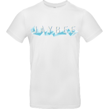 Jaybee Jaybee - Logo T-Shirt B&C EXACT 190 -  White