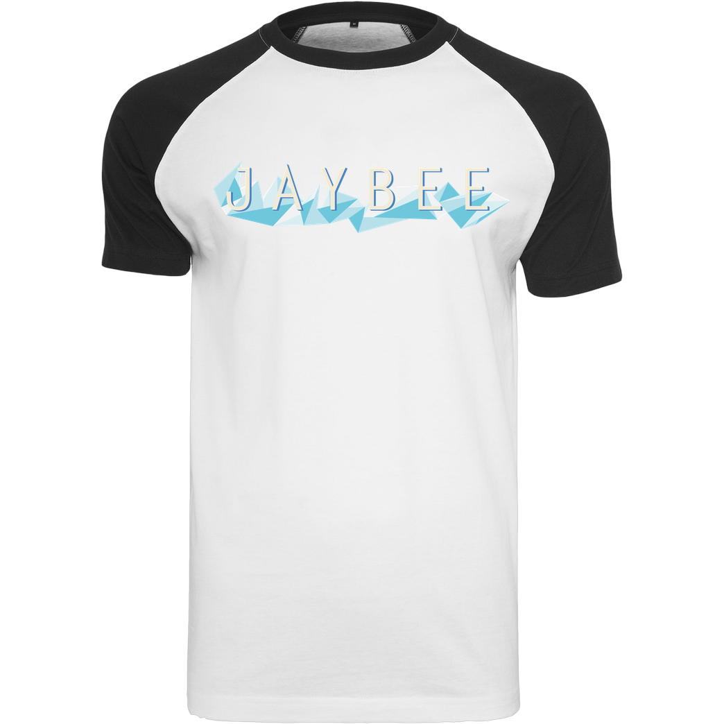 Jaybee Jaybee - Logo T-Shirt Raglan Tee white