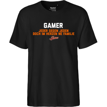 Jeaw - Gamer Fairtrade T-Shirt - black