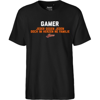 Jeaw Jeaw - Gamer T-Shirt Fairtrade T-Shirt - black