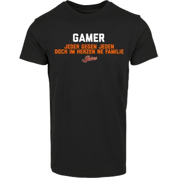 Jeaw Jeaw - Gamer T-Shirt House Brand T-Shirt - Black