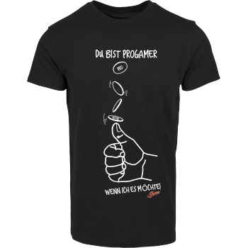 Jeaw Jeaw - Progamer T-Shirt House Brand T-Shirt - Black