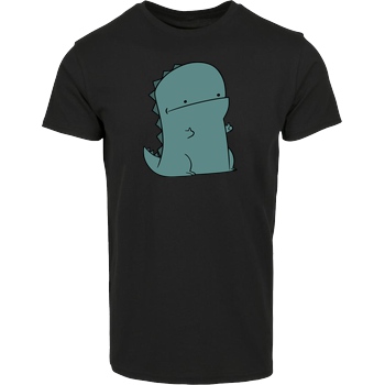 JerichoFive Jericho Five - Thumbs Up Dino T-Shirt House Brand T-Shirt - Black