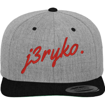 Jeryko - Logo Cap Cap heather grey/black