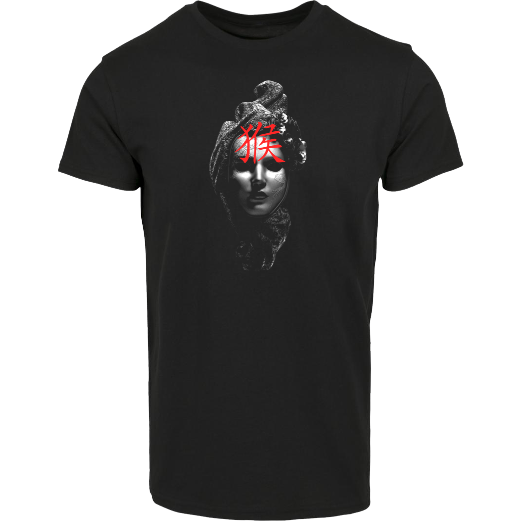 JERYKO Jeryko - Mask Sign T-Shirt House Brand T-Shirt - Black