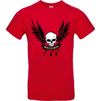 JessiMassacre JessiMassacre - Logo T-Shirt B&C EXACT 190 - Red