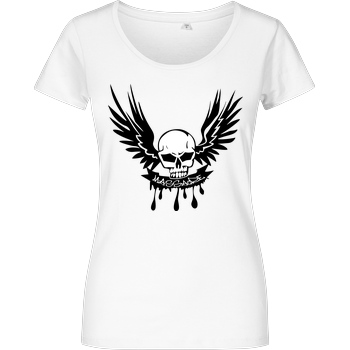 JessiMassacre JessiMassacre - Logo T-Shirt Girlshirt weiss