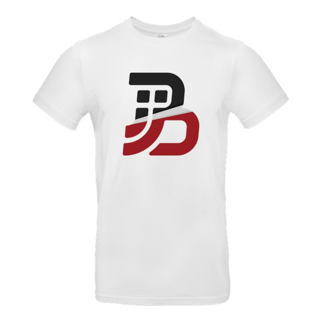JJB - JJB - Colored Logo - T-Shirt - B&C EXACT 190 -  White