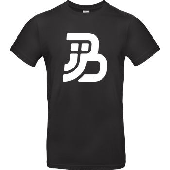 JJB JJB - Plain Logo T-Shirt B&C EXACT 190 - Black