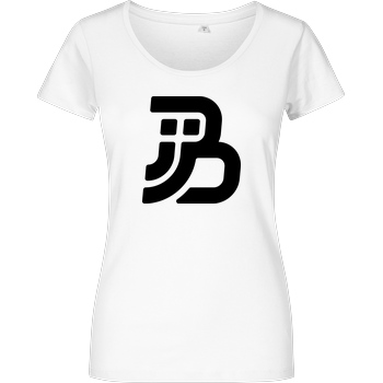 JJB JJB - Plain Logo T-Shirt Girlshirt weiss