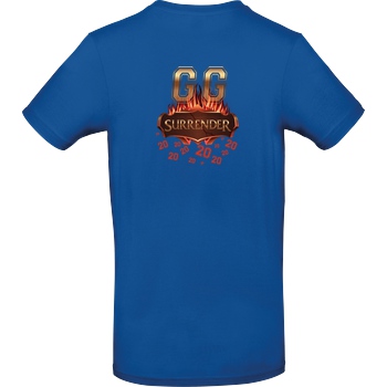 Jorgo JorgoTheBEAST - GG Surrender 20 T-Shirt B&C EXACT 190 - Royal Blue