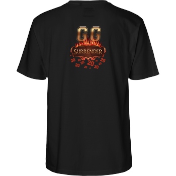 Jorgo JorgoTheBEAST - GG Surrender 20 T-Shirt Fairtrade T-Shirt - black
