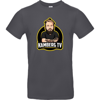 Kamberg TV Kamberg TV - Kamberg Logo T-Shirt B&C EXACT 190 - Dark Grey