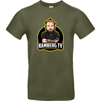 Kamberg TV Kamberg TV - Kamberg Logo T-Shirt B&C EXACT 190 - Khaki