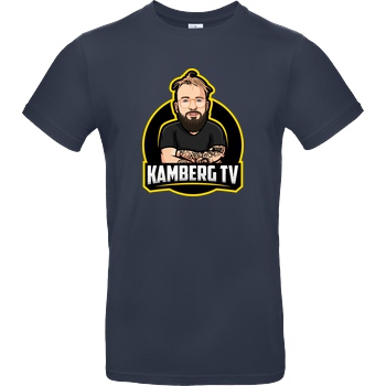 Kamberg TV Kamberg TV - Kamberg Logo T-Shirt B&C EXACT 190 - Navy