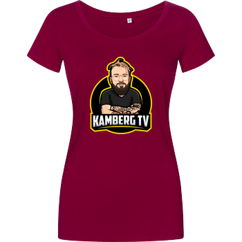 Kamberg TV - Kamberg Logo Girlshirt berry