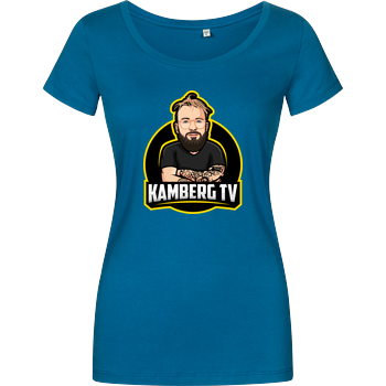Kamberg TV - Kamberg Logo Girlshirt petrol
