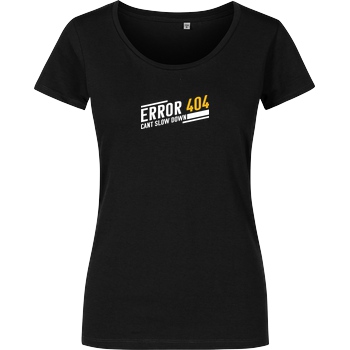 KawaQue KawaQue - Error 404 T-Shirt Girlshirt schwarz