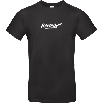 KawaQue KawaQue - Logo T-Shirt B&C EXACT 190 - Black