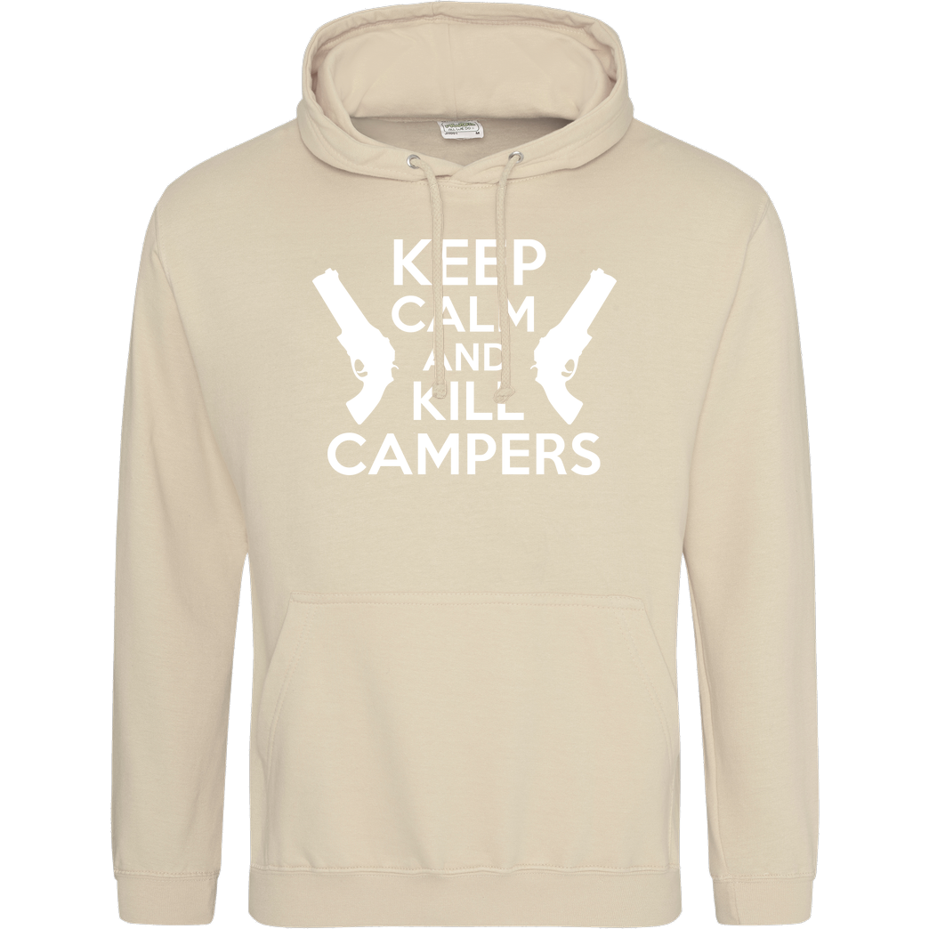 bjin94 Keep Calm and Kill Campers Sweatshirt JH Hoodie - Sand