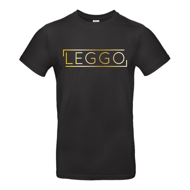 Kelvin und Marvin - Kelvin und Marvin - Leggo T-Shirt - T-Shirt - B&C EXACT 190 - Black