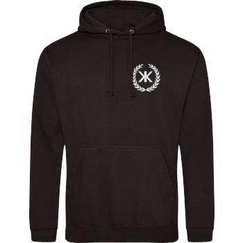 KenkiX KenkiX - Embroidered Logo Sweatshirt JH Hoodie - Schwarz