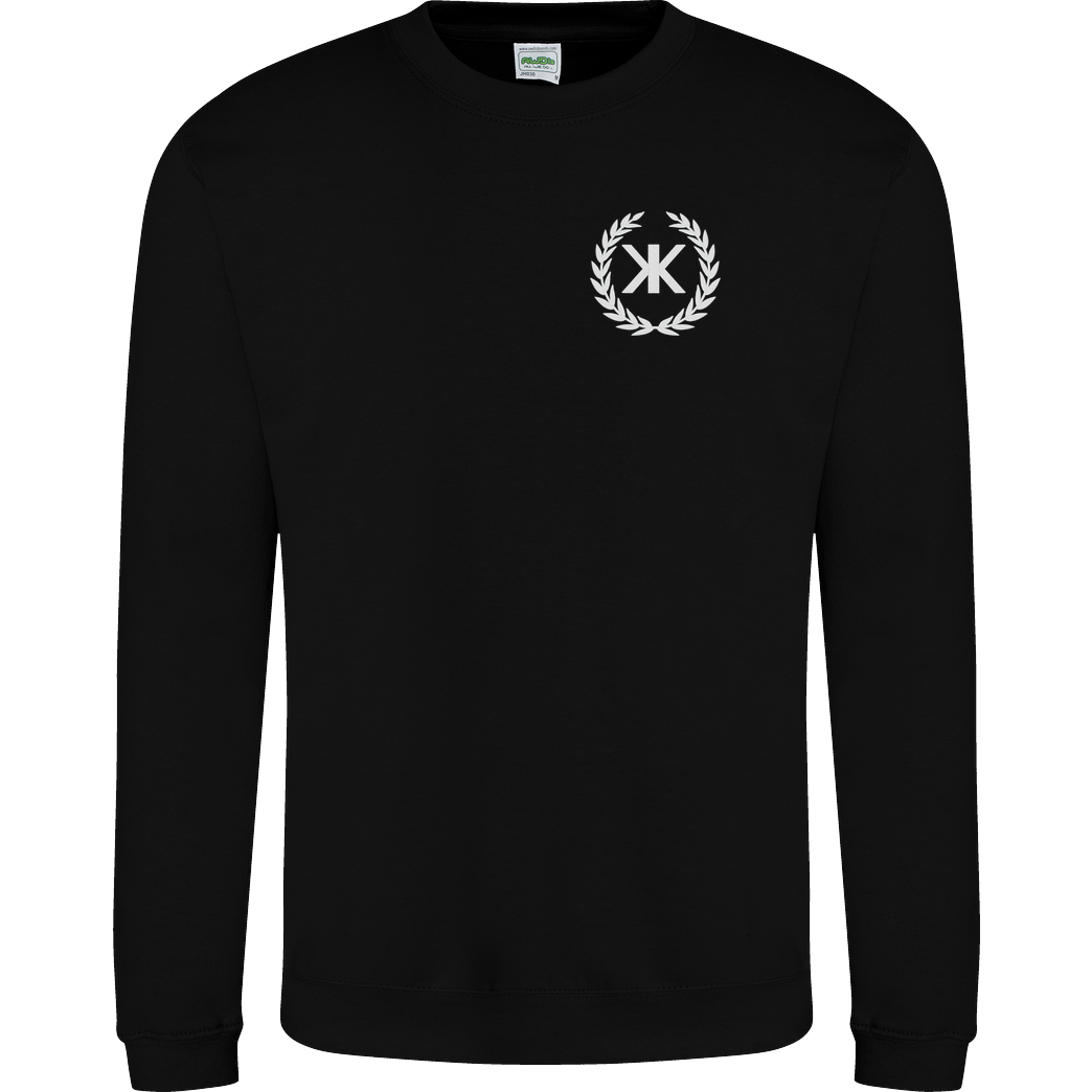 KenkiX KenkiX - Embroidered Logo Sweatshirt JH Sweatshirt - Schwarz