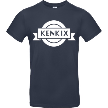 KenkiX KenkiX - Logo T-Shirt B&C EXACT 190 - Navy
