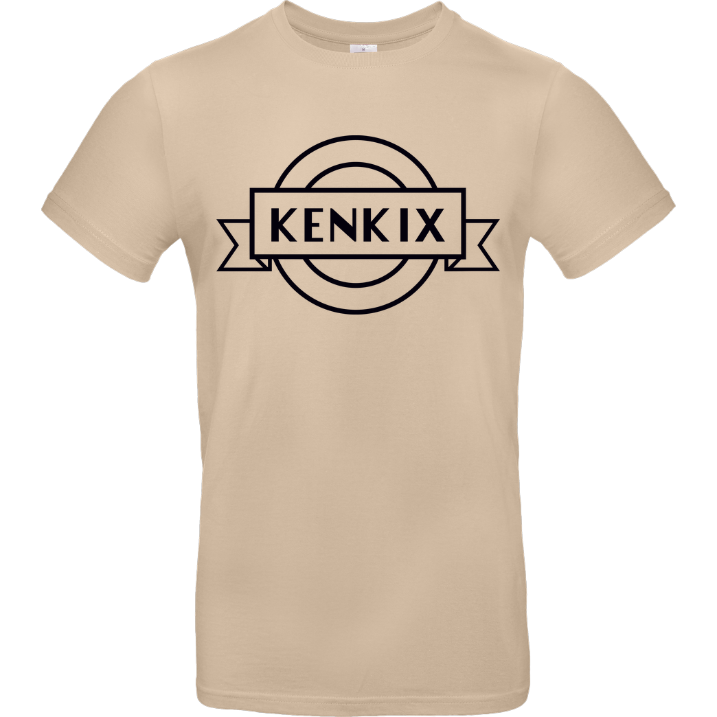 KenkiX KenkiX - Logo T-Shirt B&C EXACT 190 - Sand