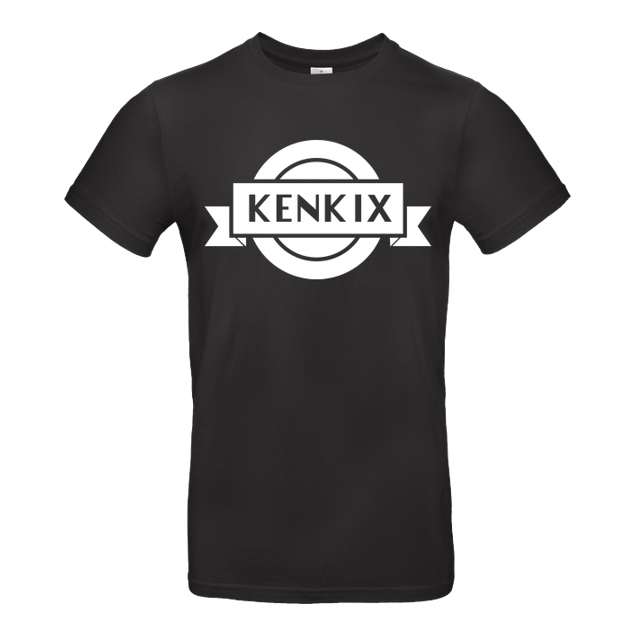 KenkiX - KenkiX - Logo - T-Shirt - B&C EXACT 190 - Black