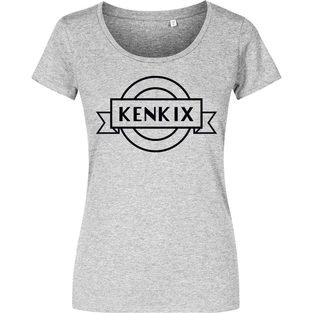KenkiX KenkiX - Logo T-Shirt Girlshirt heather grey