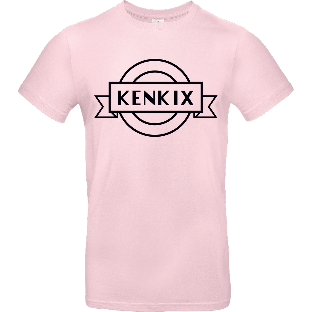 KenkiX KenkiX - Logo T-Shirt B&C EXACT 190 - Light Pink