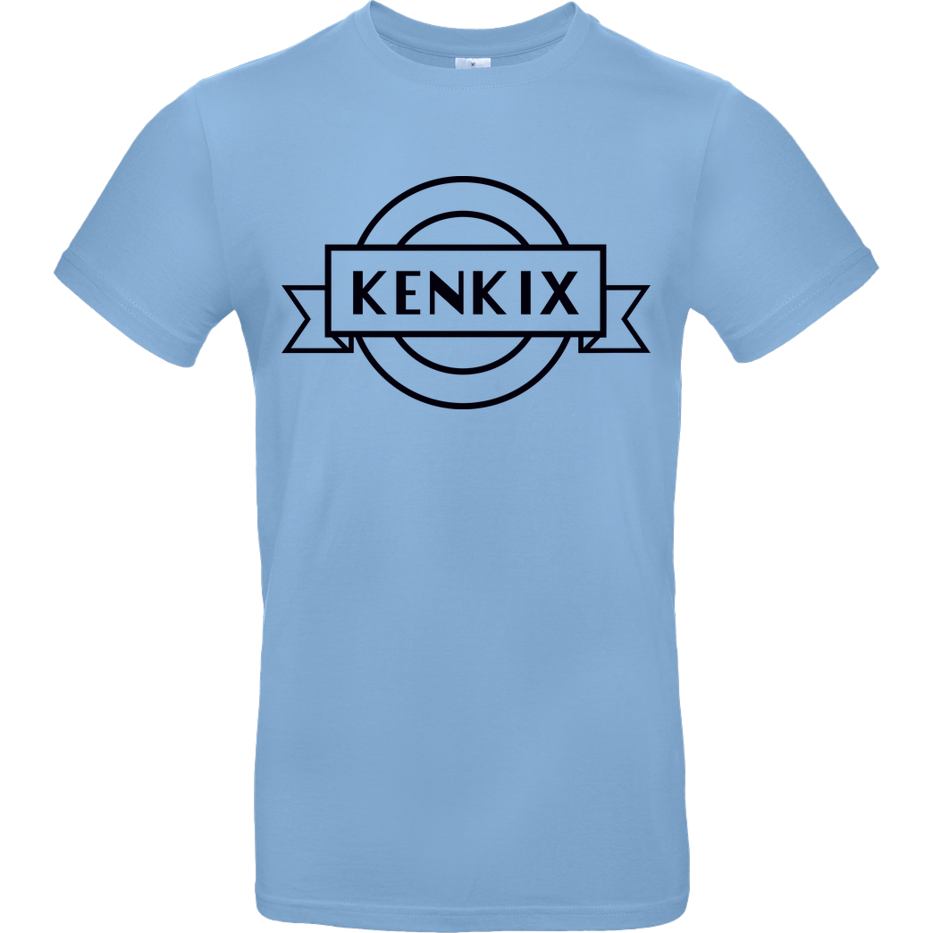 KenkiX KenkiX - Logo T-Shirt B&C EXACT 190 - Sky Blue