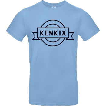 KenkiX KenkiX - Logo T-Shirt B&C EXACT 190 - Sky Blue