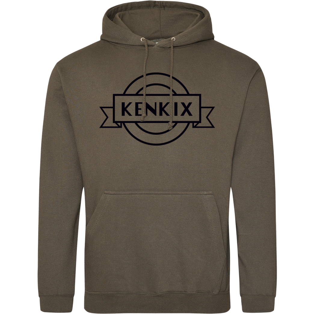 KenkiX KenkiX - Logo Sweatshirt JH Hoodie - Khaki