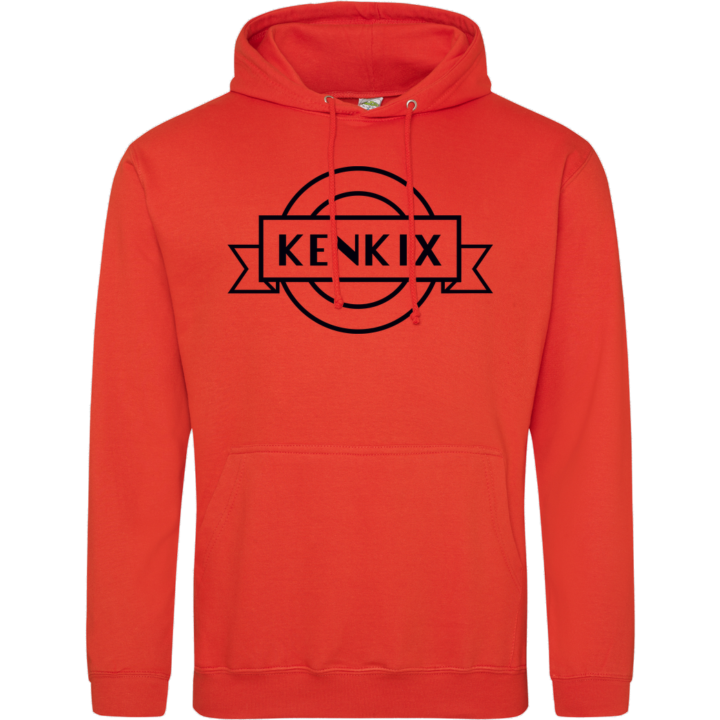 KenkiX KenkiX - Logo Sweatshirt JH Hoodie - Orange