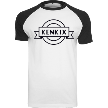 KenkiX - Logo Raglan Tee white