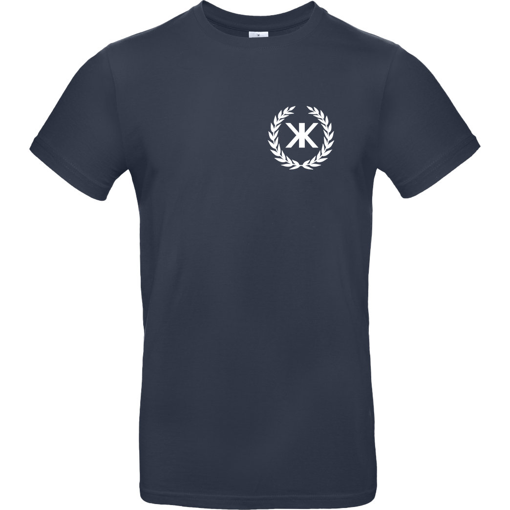 KenkiX KenkiX - Pocket Logo T-Shirt B&C EXACT 190 - Navy