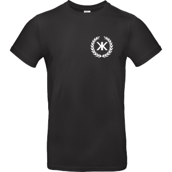 KenkiX KenkiX - Pocket Logo T-Shirt B&C EXACT 190 - Black