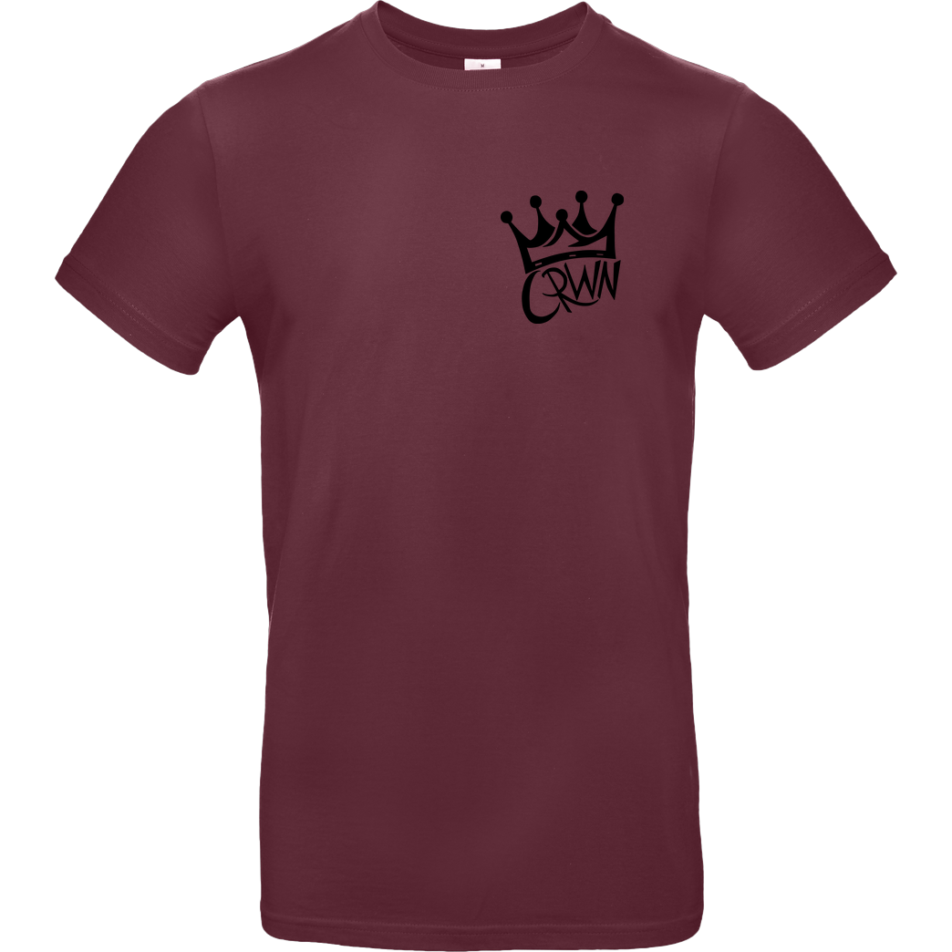 KillaPvP KillaPvP - Crown T-Shirt B&C EXACT 190 - Burgundy