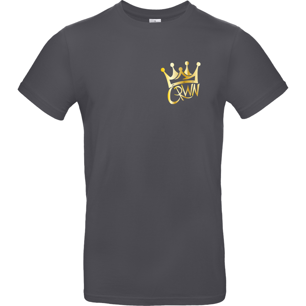 KillaPvP KillaPvP - Crown T-Shirt B&C EXACT 190 - Dark Grey