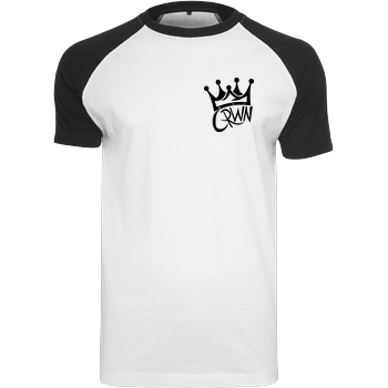 KillaPvP KillaPvP - Crown T-Shirt Raglan Tee white