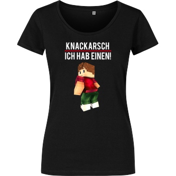 KillaPvP KillaPvP - Knackarsch T-Shirt Girlshirt schwarz