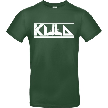KillaPvP KillaPvP - Logo T-Shirt B&C EXACT 190 -  Bottle Green